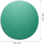 1Pcs P120 Velcro Disc / Sandpaper Green Josili 180mm - Image 4