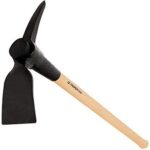 Wooden Handle Mattock Garden Tool For Digging
