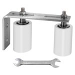 White Top Gate Roller/ Sliding Door Guide Roller Holder