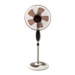 Neon - 888 - 16" Standing Fan With Remote Control - Red