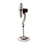 Neon - 888 - 16" Standing Fan With Remote Control - Red - Image 2
