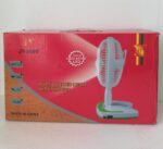 JY - 5590 Portable LED Light With Mini Fan - Image 2