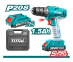TOTAL Lithium Ion 20V Cordless Drill 1.5Ah (TDLI200528) - Image 2