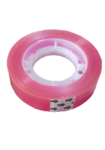 Small Deep Pink Transparent Seal Tape