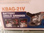 KZUBR 21V Battery Angle Grinder - KBAG-21V