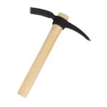 Wooden Handle Mattock Garden Tool For Digging - Image 2