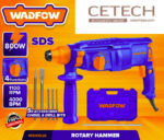 WADFOW Rotary Hammer 800W- WRH1D26-2