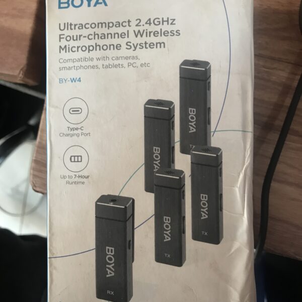 Boya wireless microphone