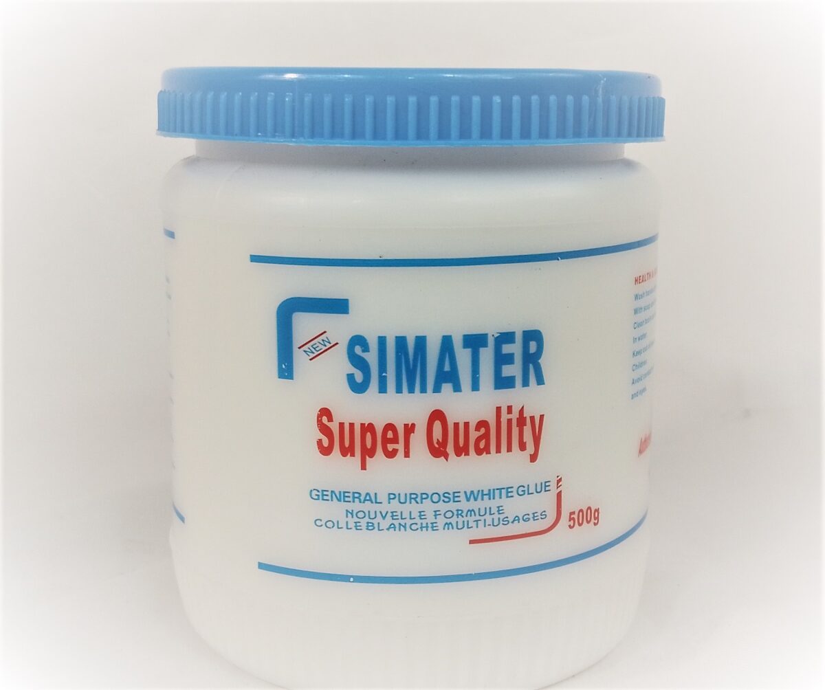 500g SIMATER General Purpose White Glue - Strong Bond - Image 1