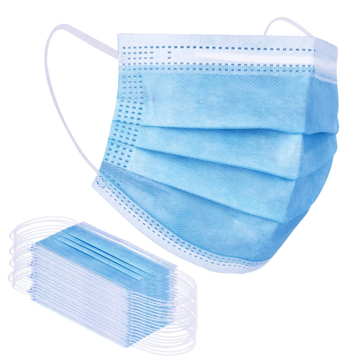 Disposable Face Mask Blue (box) - Image 1
