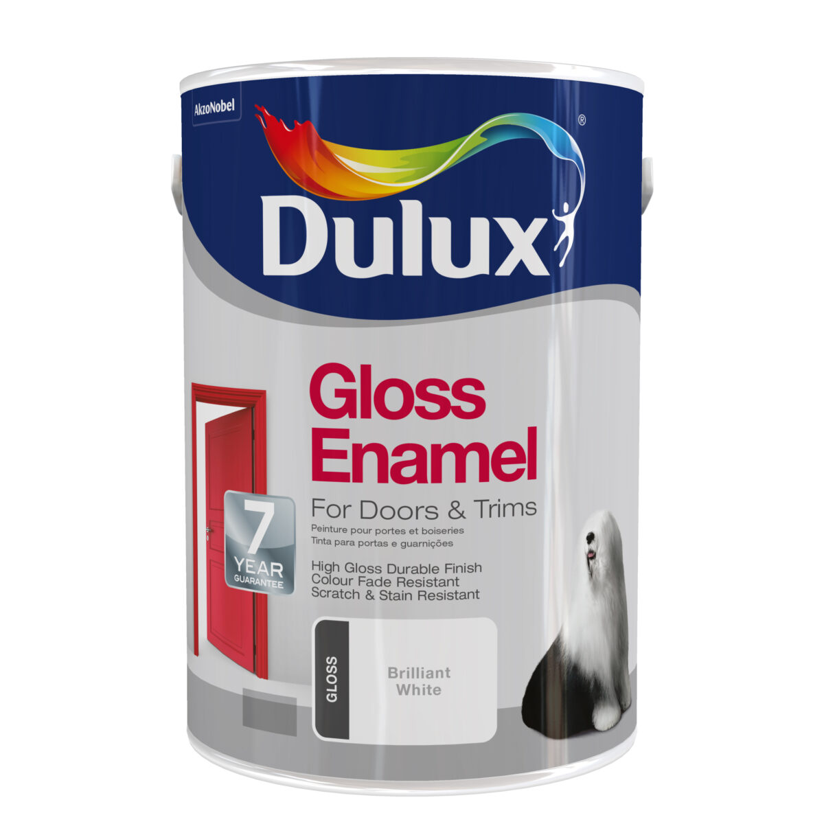 Dulux Gloss Enamel Paint (5L) - Image 1