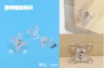 Transparent Glass Holder Set - 2Pcs - Image 2