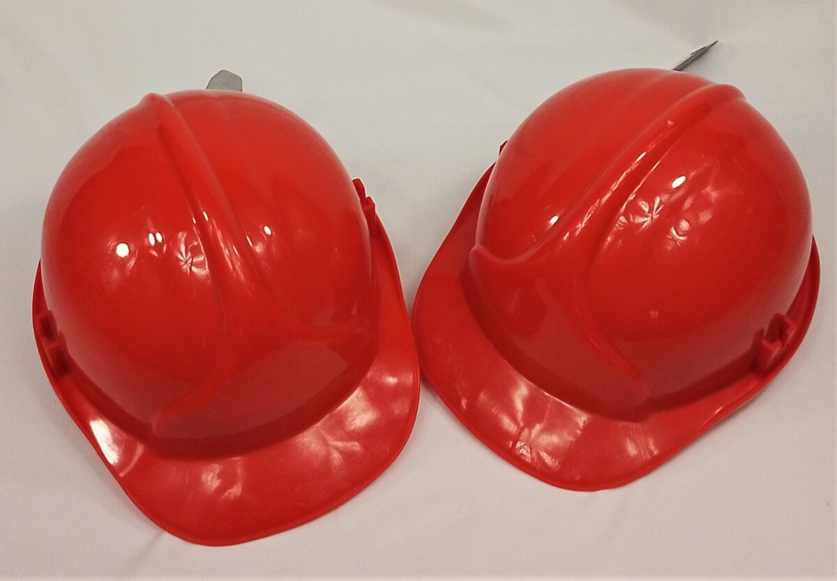 CJSP Red Safety Helmet / Hard Hat - Image 1