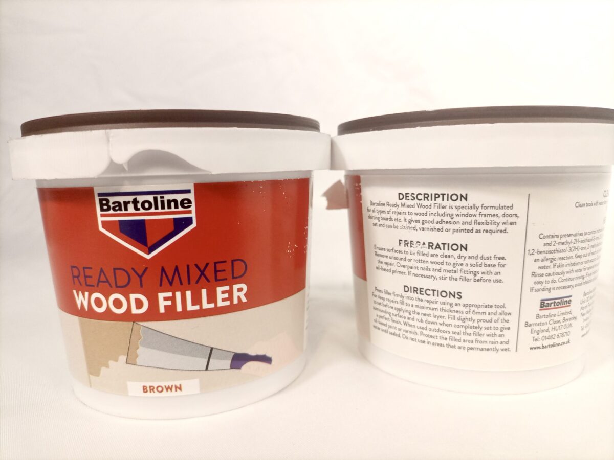 BARTOLINE Ready Mixed Wood Filler 500g - Image 3