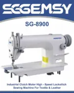 SG8900 SGGEMSY Industrial Single Needle Lock Stitch Sewing Machine - Image 2