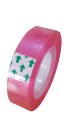 Small Pink Transparent Seal Tape