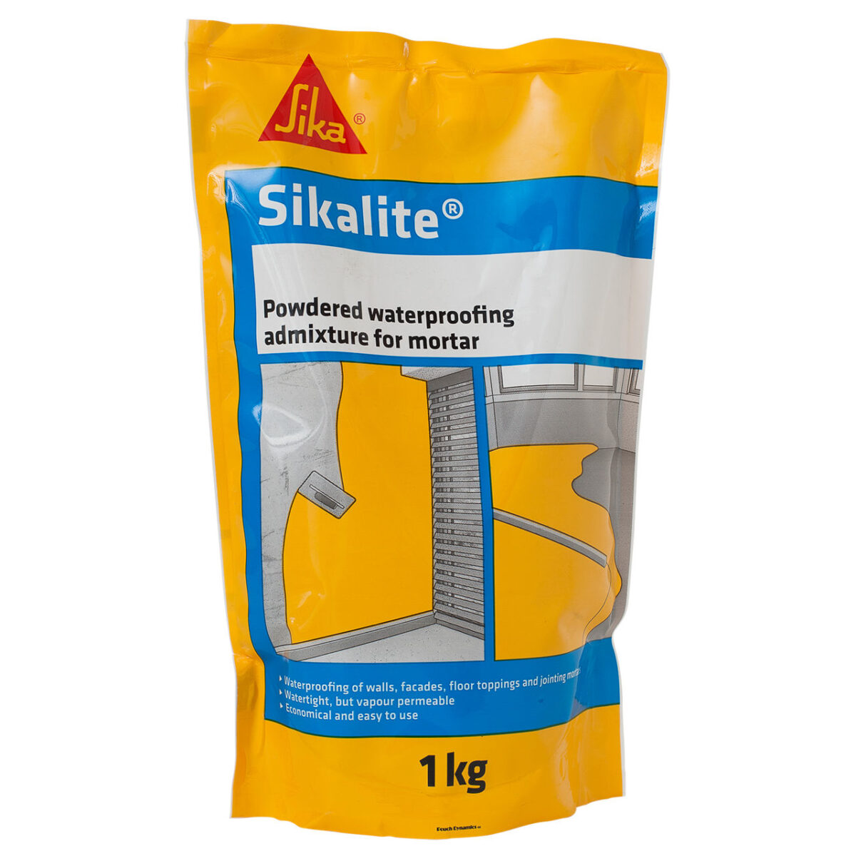 1kg Super Sikalite Powder Waterproofing Admixture For Mortar And Concrete - Image 1