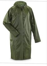 Leather Rain Coat