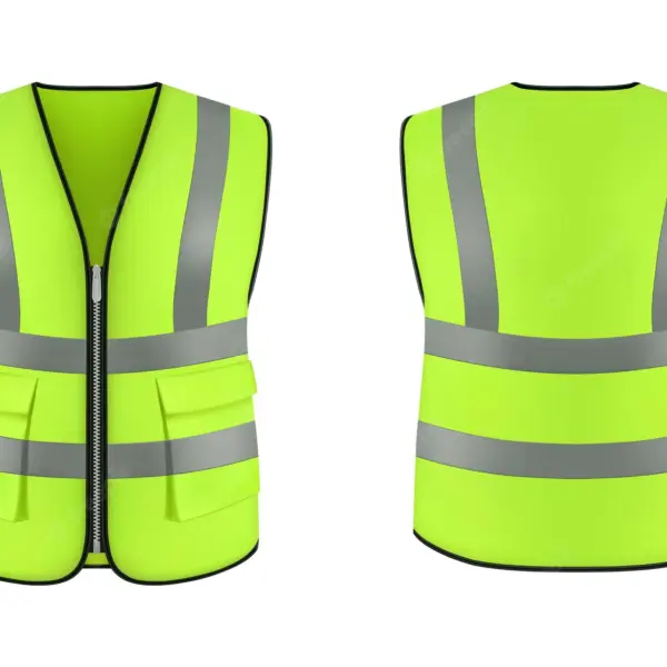High Visibility Reflective Vest With Pockets