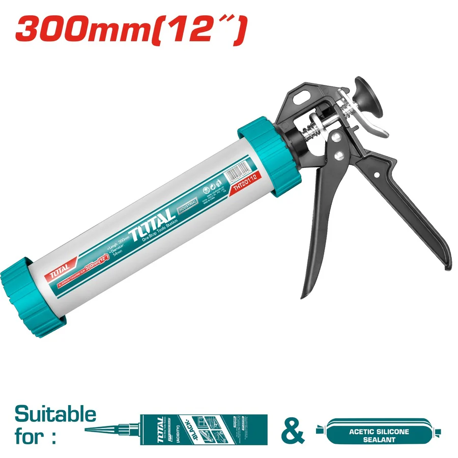 THT20112 TOTAL Aluminum Caulking Gun - Image 1
