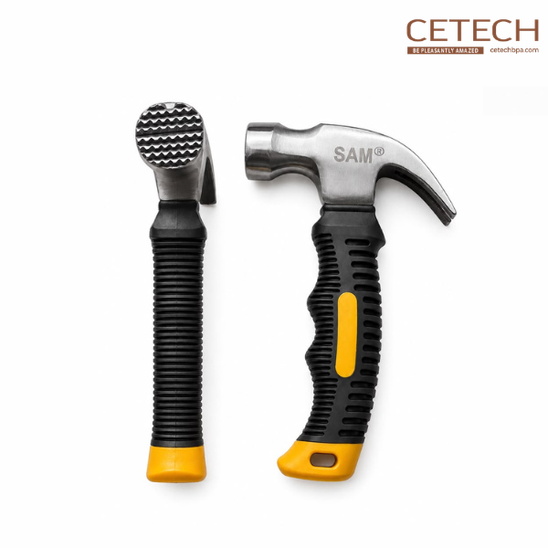 Sam Claw Hammer Sam Compact Stubby Claw Hammer - Black and Yellow - Image 1